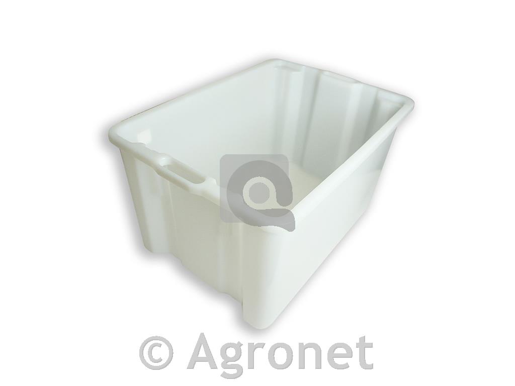 Zaboj zaprt 65L beli
