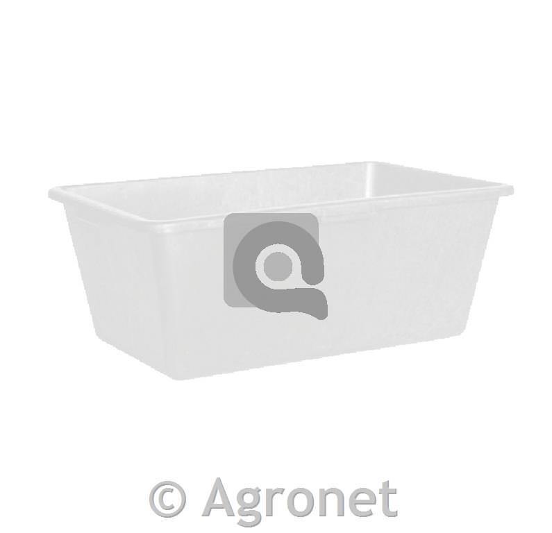 Posoda kvadratna 80 L bela