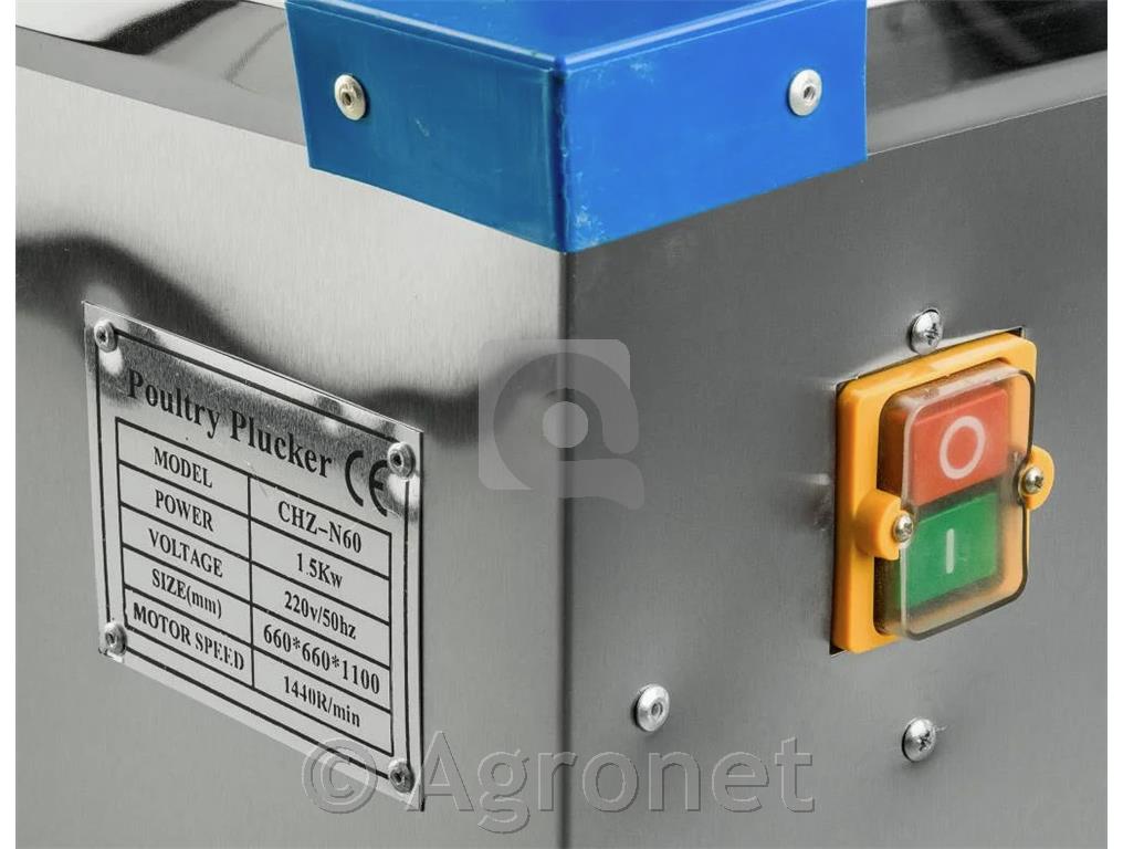 Skubilnik perutnine CHZ-N50 230V/50Hz