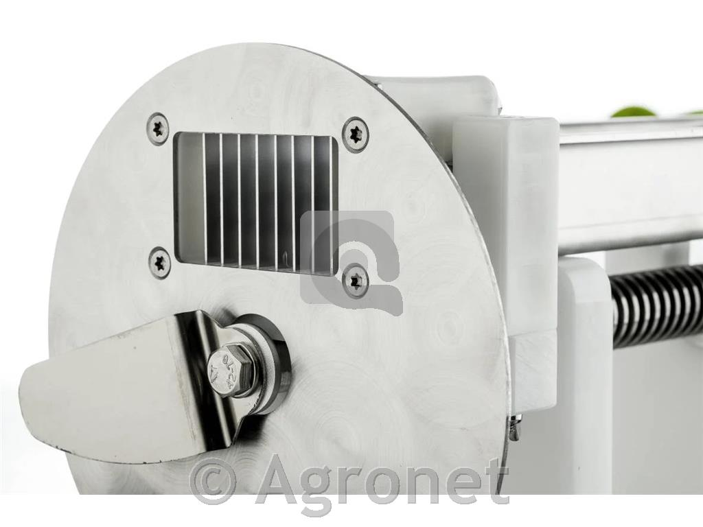 Stroj za rezanje slanine z gibljivimi noži