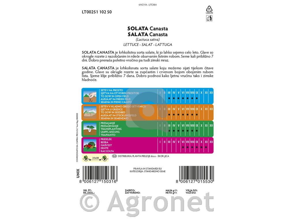 Solata Canasta, 5 g