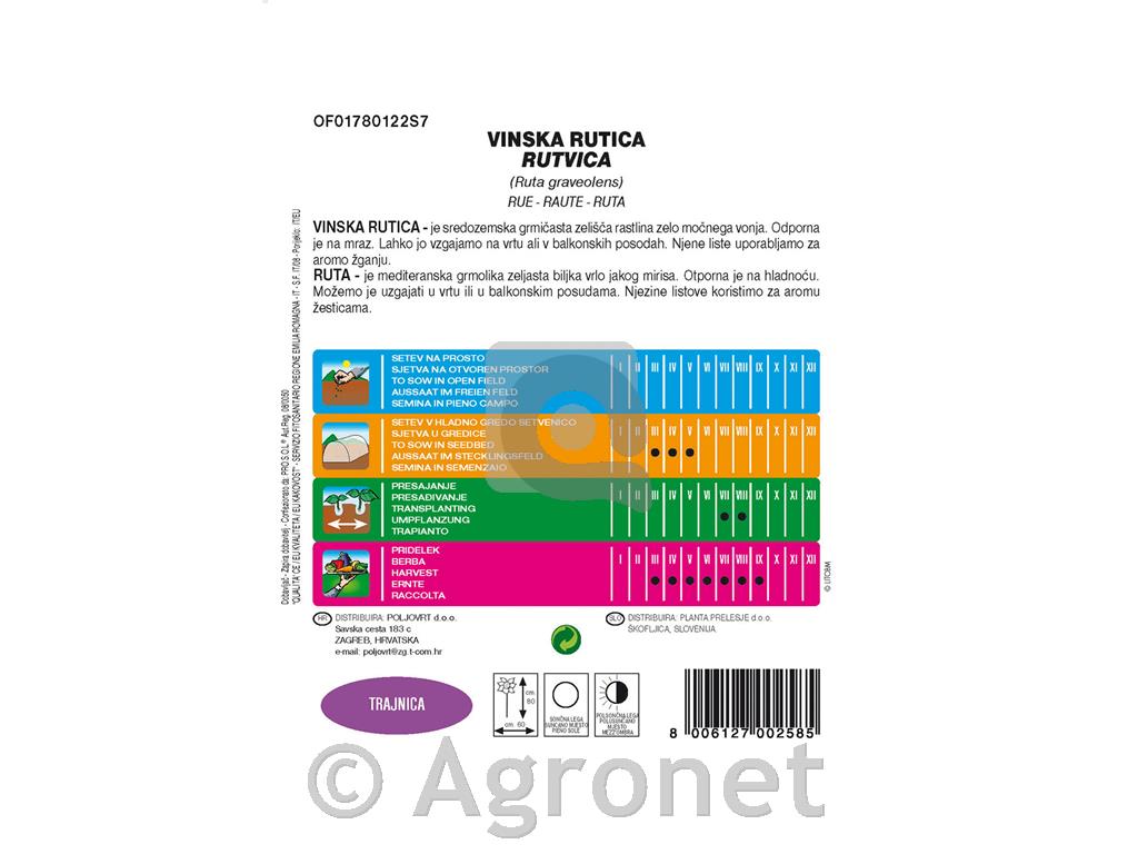 Vinska rutica 0,5g