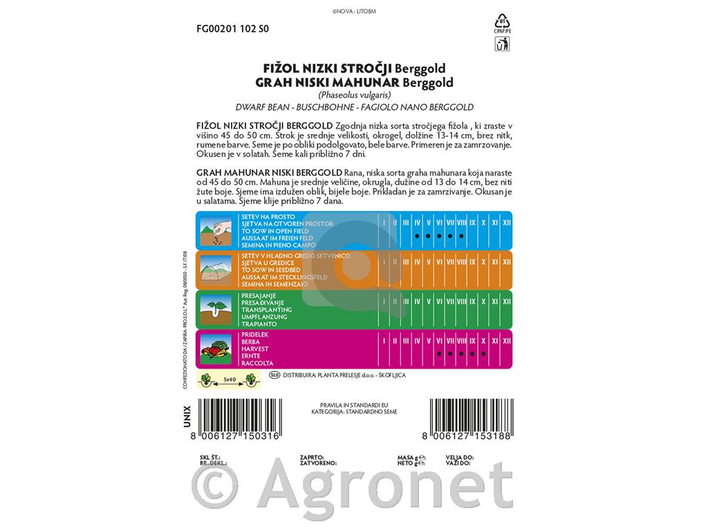 Fižol Berggold 40g