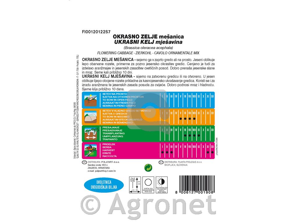Okrasno Zelje 0,5g
