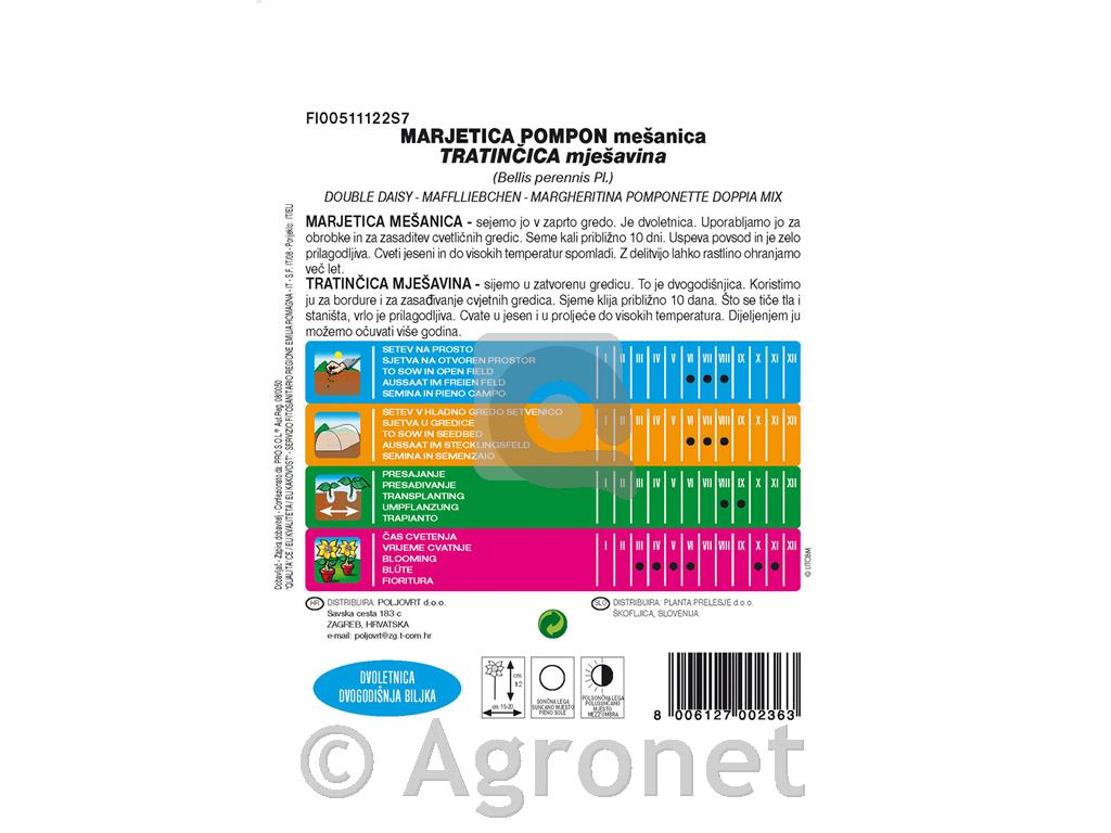 Marjetica (Bellis perennis), 0,1 g