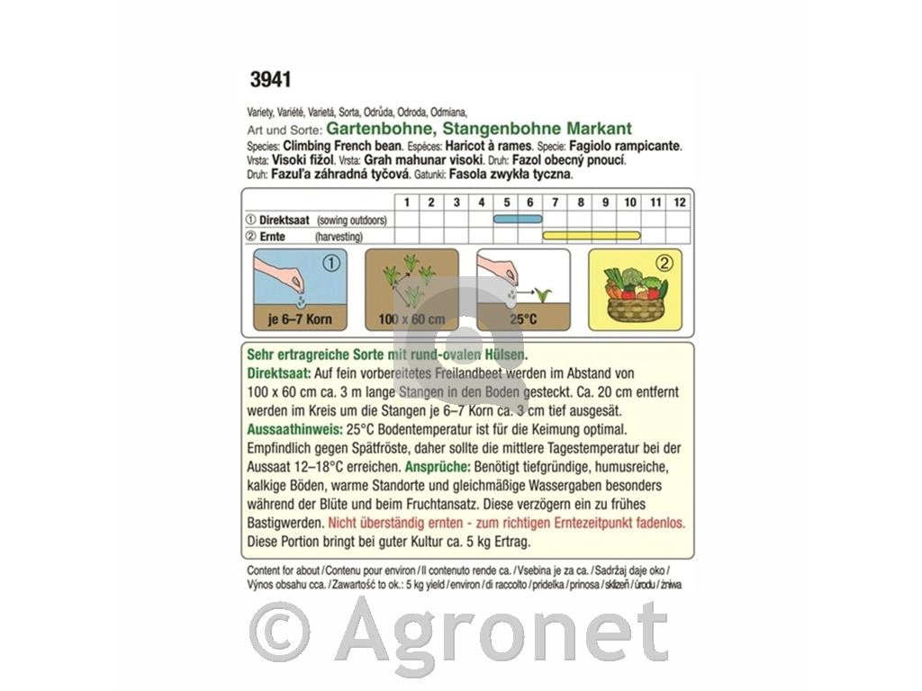 Fižoč Markant, 10 g