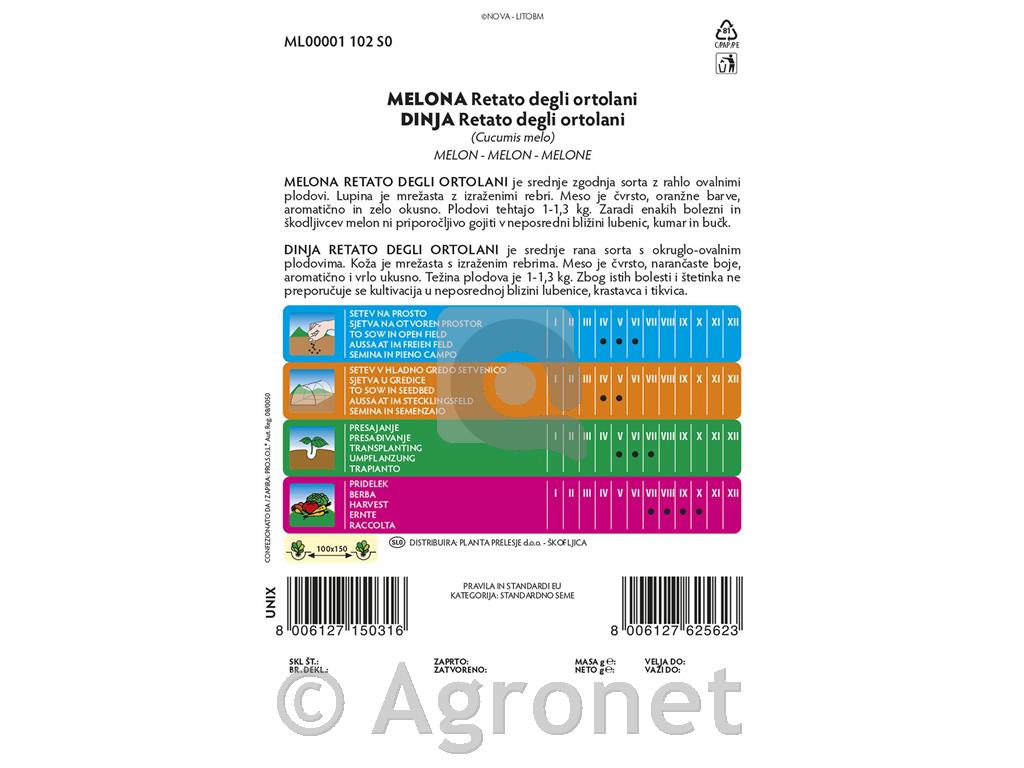 Melona Retato degli ortolani 3g