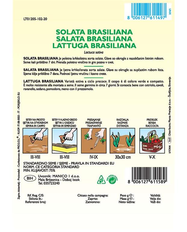 Solata Braziljanka, 3 g