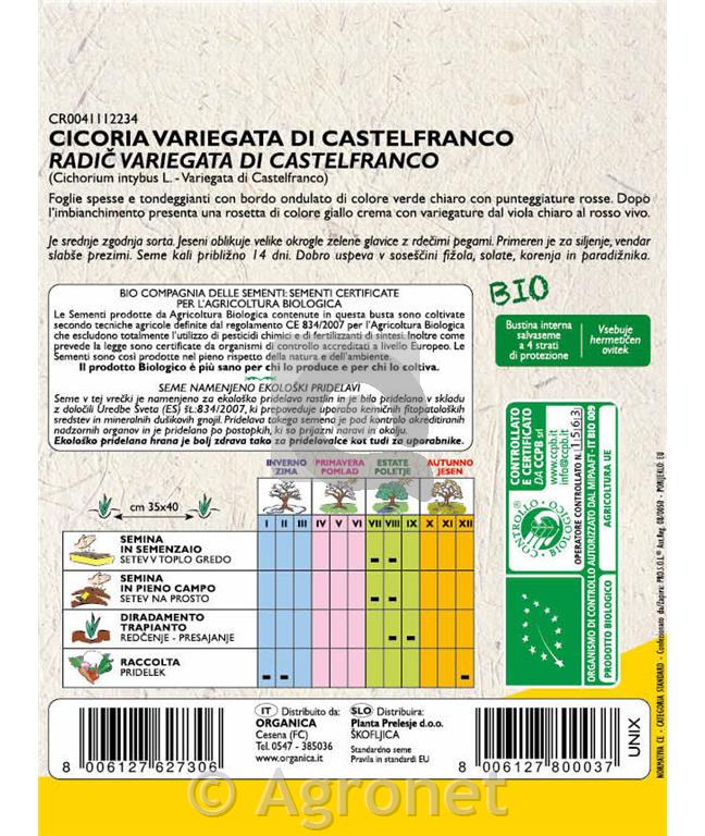 Radič Variegata di Castelfranco EKO 9g