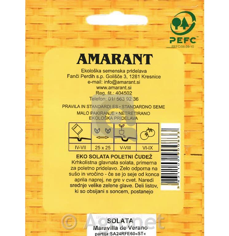 Solata Maravilo de Verano EKO 1g