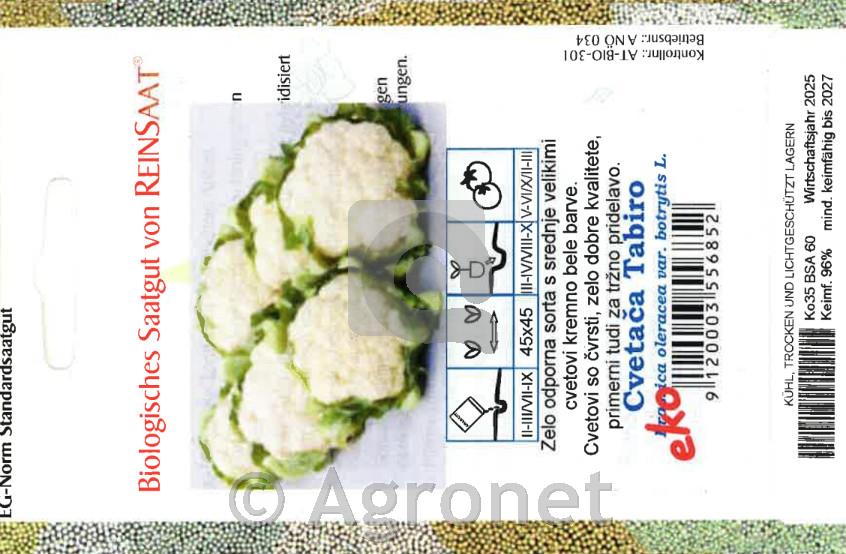 Cvetača White Rock EKO, 1g