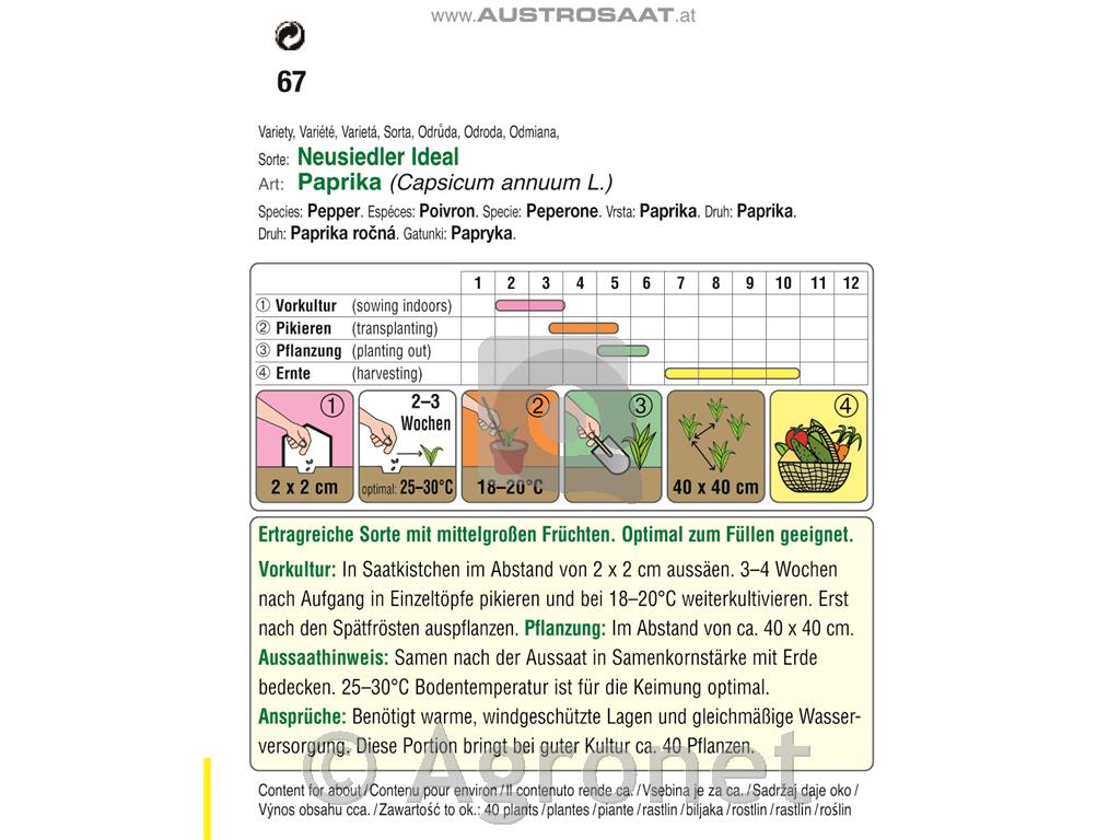 Paprika Neusidler Ideal, 5g