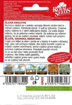 Šlajer-Pajčolanka (Gypsophila paniculata) 3g