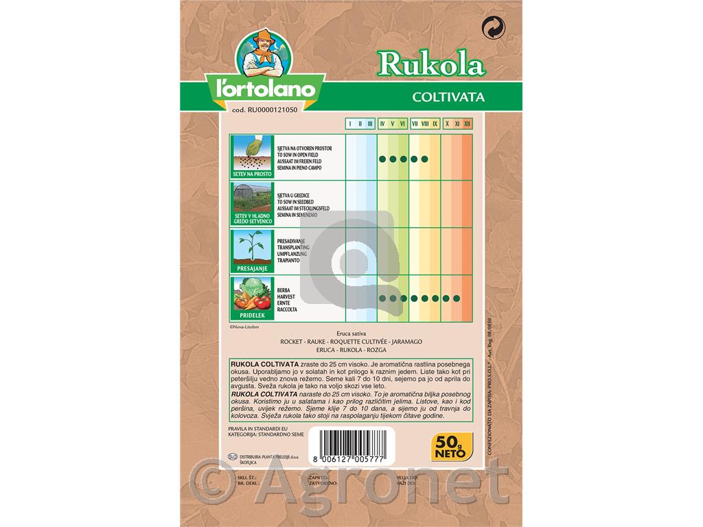 Rukola Cultivata 50 g