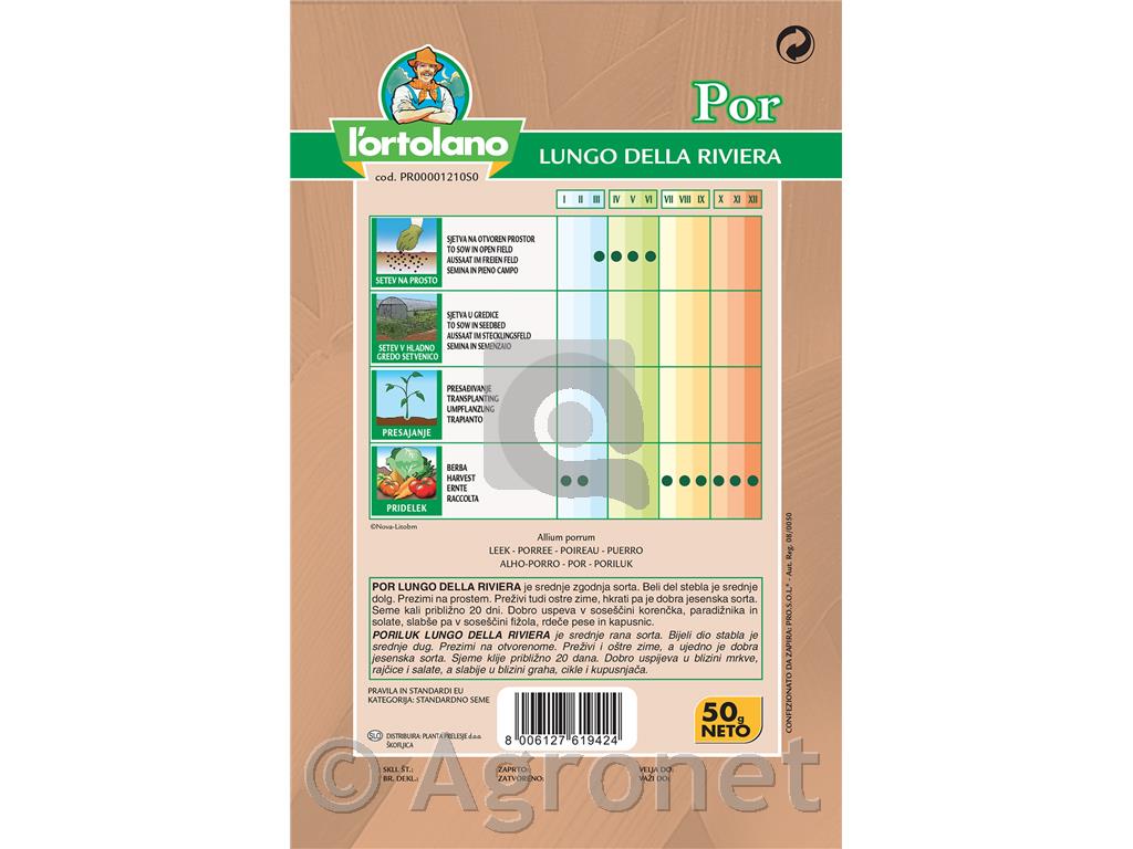 Por Lungo della riviera, 50 g
