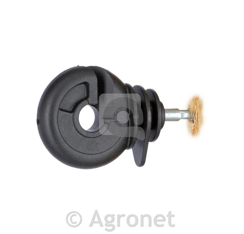 Izolator okrogli z zarezo - compact, 25kos/pak