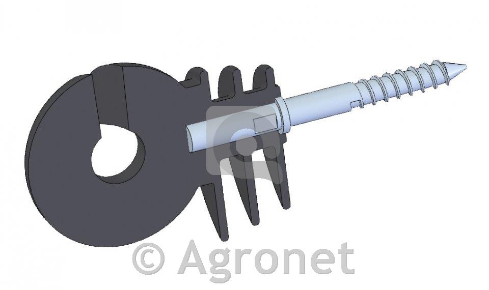 Izolator obročni z zarezo EDX, 25kos