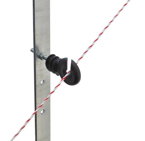 Izolator okrogli z zarezo M6 x 35 mm, 20 kos
