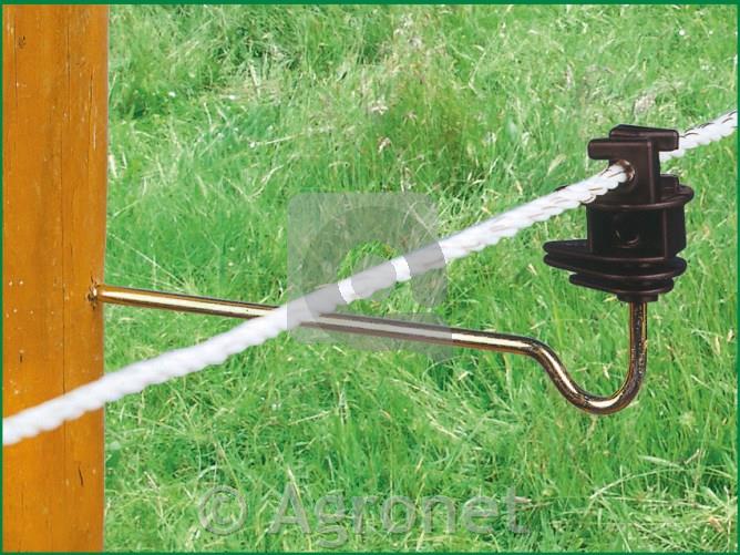 Dolgostebelni izolator za vrvico 22cm, 10kos