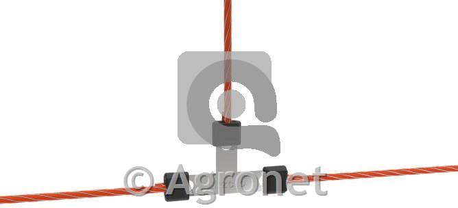 Komplet spojk Litzclip inox do 3mm, 8kos
