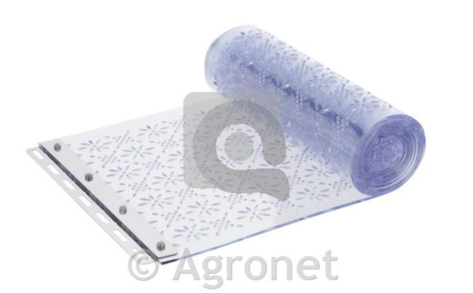 PVC trak za vrata proti mrčesu 30cm x 225cm sestavljen