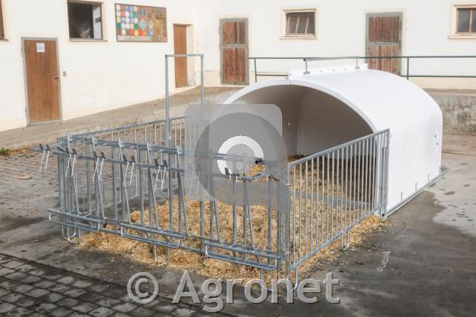 Velika staja Premium XXL z ograjo z vrati
