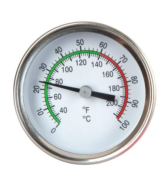 Termometer na kovniski palici, 38cm