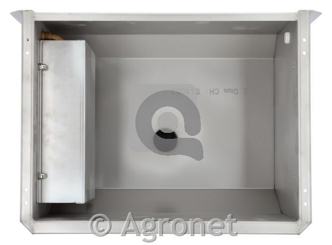 Napajalno korito ogrevano 50 × 40cm - inox