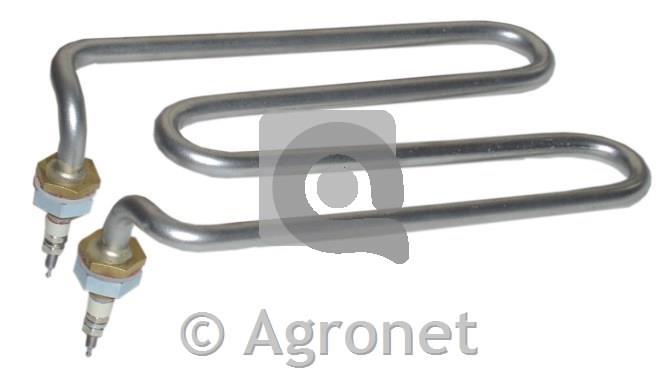 Napajalno korito ogrevano stensko prekucno 1m - inox