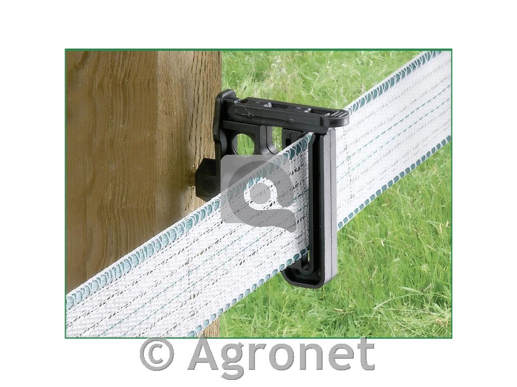 Izolator za trak 4cm - klip z vijakom