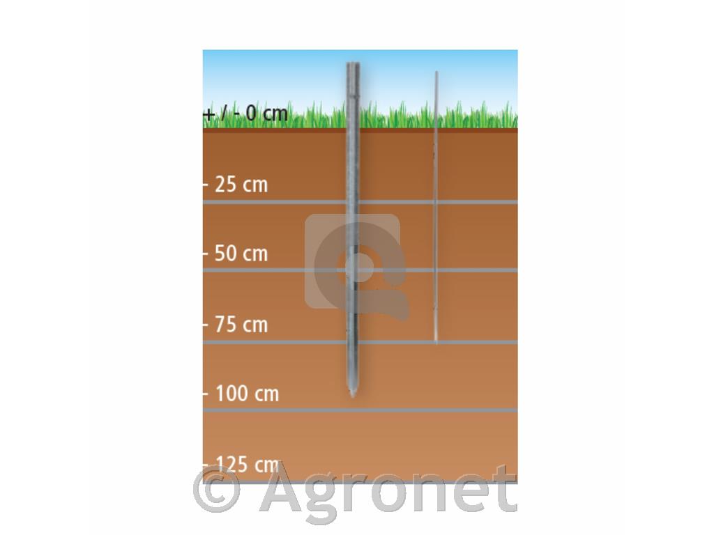 Palica ozemljitvena pocinkana 120 cm