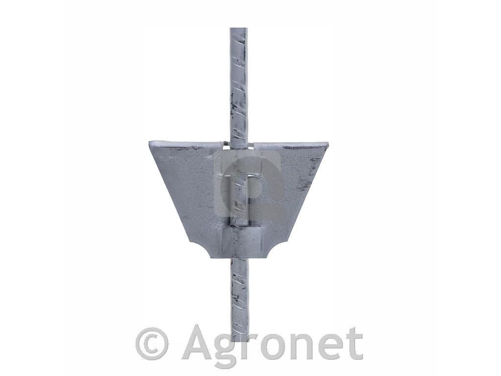 Kovinski steber iz vzmetnega jekla PROFI 107cm, 10kos