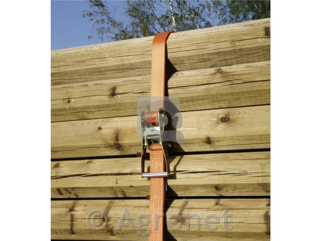 JERMEN 8m × 50mm - 4000kg oranžen