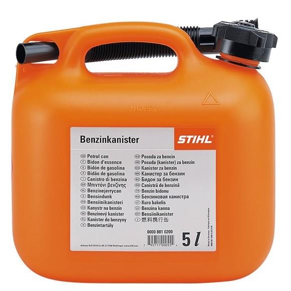 Iztočna cev za posodo za gorivo, črna STIHL