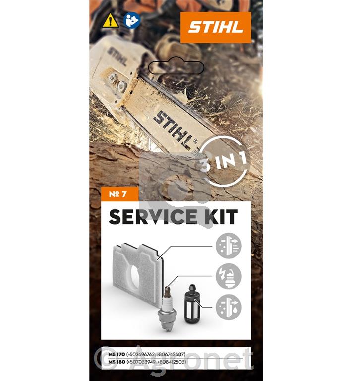 Servisni set 7 - MS 170/180 STIHL
