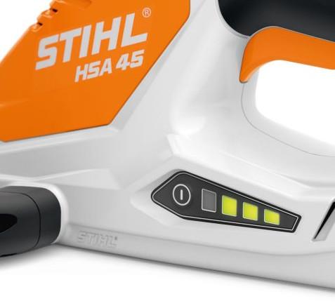 Akumulatorski rezalnik za živo mejo HSA 45 STIHL