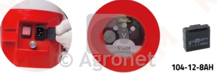 AKU nahrbtna škropilnica 18L