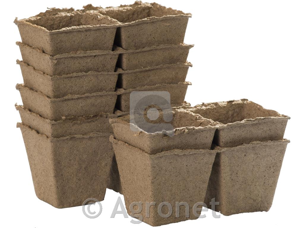 Šotni lončki 4 cm, plato, 48 kosov