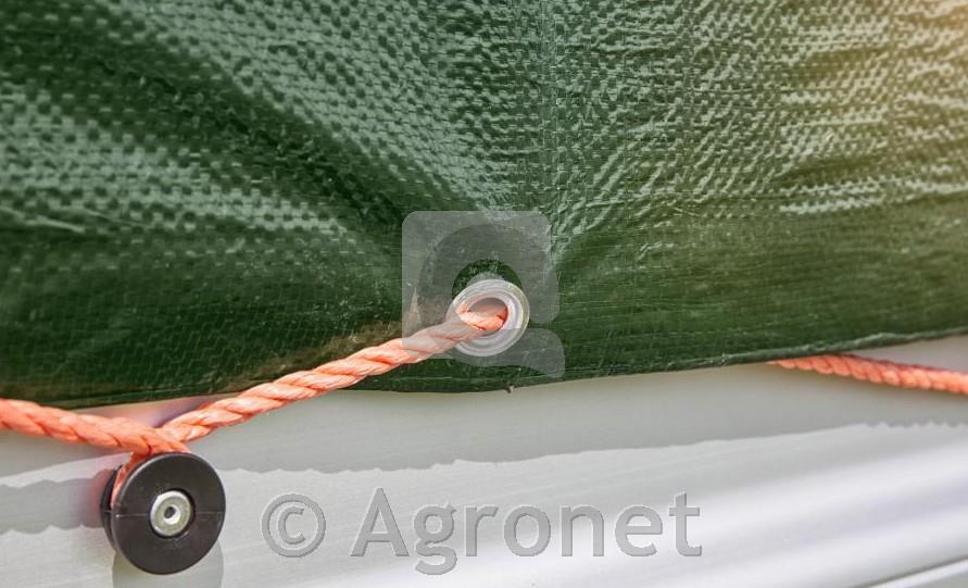 Vrv pletena 8mm x 10m, oranžna