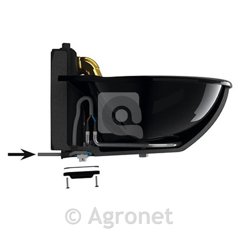Napajalnik H10 ogrevan, s cevnim ventilom 50W
