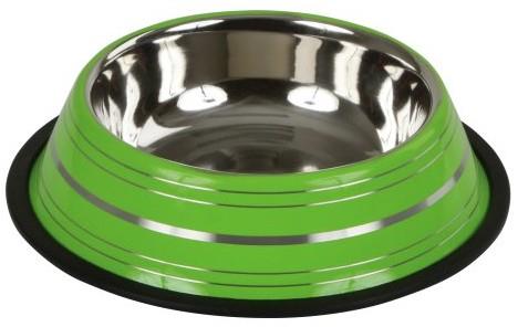 Posoda inox barvna z gumi dnom 450ml
