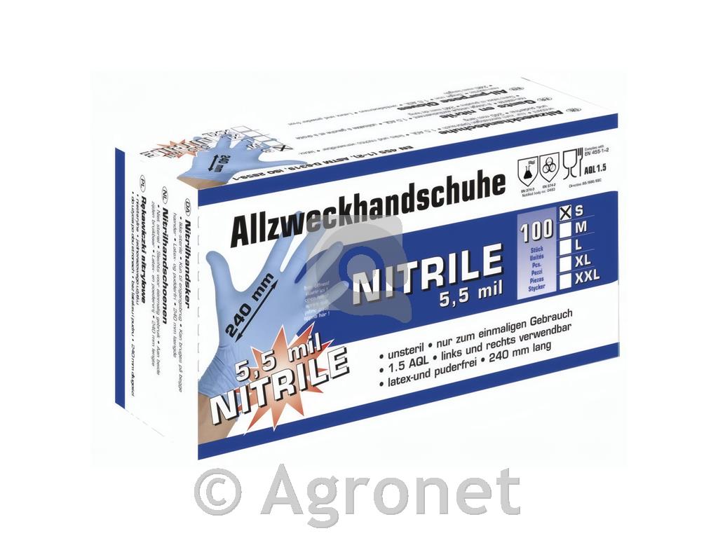 Veterinarske vsestranske rokavice Nitril 5,5 vel. XXL