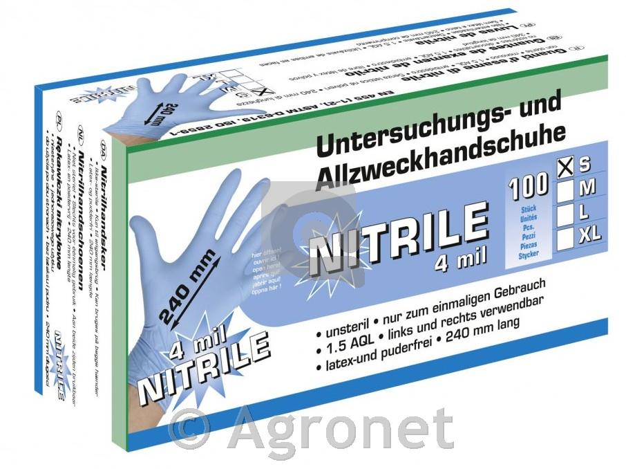 Veterinarske vsestranske rokavice Nitril 4 vel. M