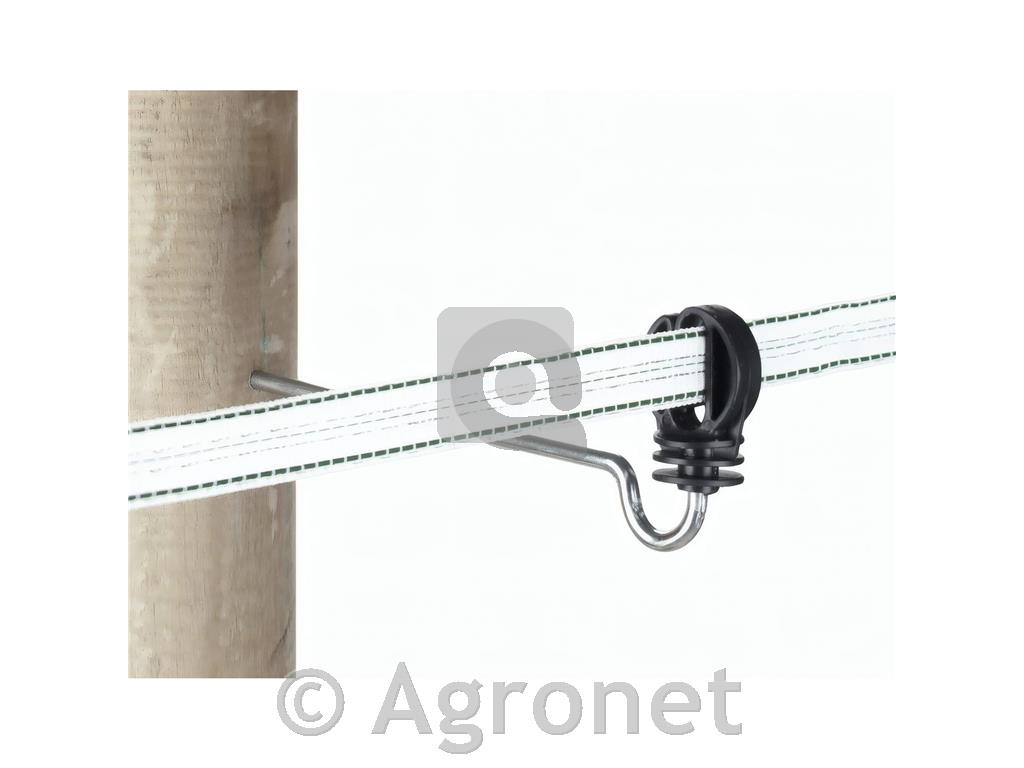 Izolator za trak 2 cm okrogli, 20 cm vijak