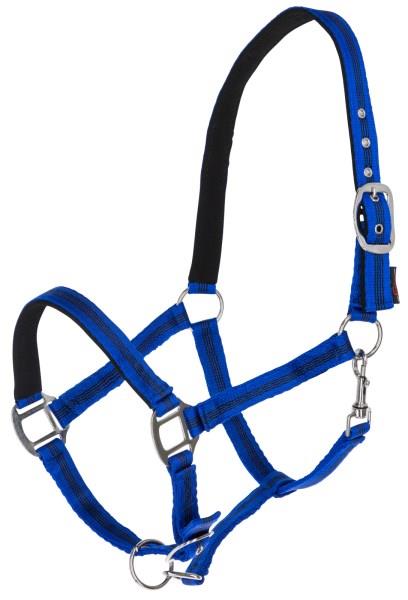 Hlevska uzda Mustang modra/črna