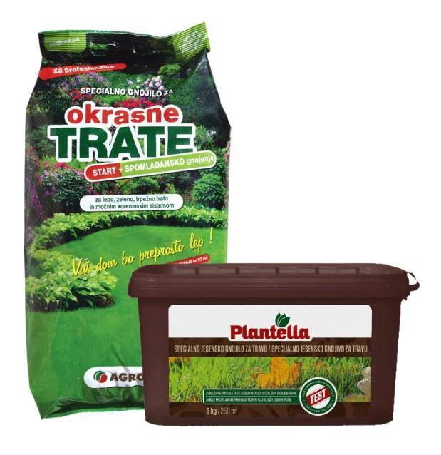 Specialna gnojila za okrasne trate