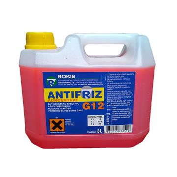 Antifriz koncentrat G12 -40°C, 3 L