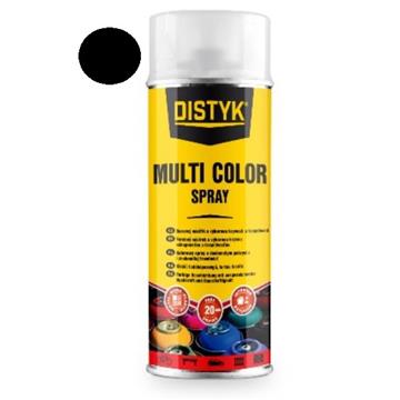 DISTYK multi color spray, mat črna 400 ml