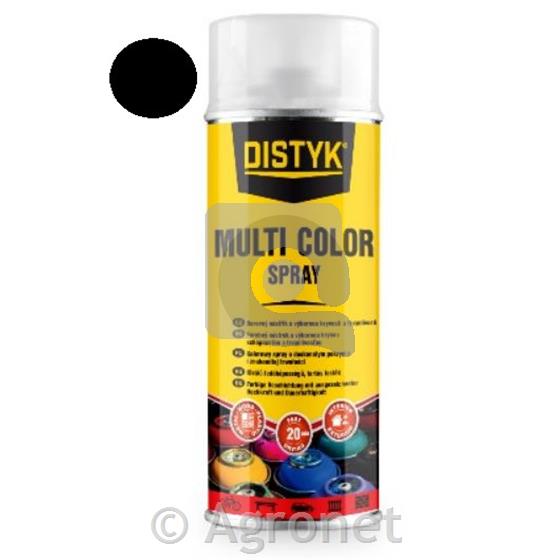 DISTYK multi color spray, mat črna 400 ml