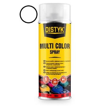 DISTYK multi color spray, bela mat 400ml